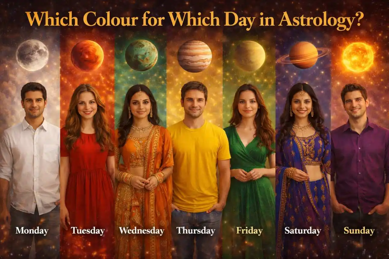 Which Colour for Which Day in Astrology